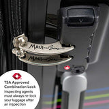Maui and Sons Stripes 3-piece Hardside Spinner Luggage Set, TSA Lock
