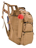 Explorer Backpack + Range Bag with Large Padded Deluxe Tactical Divider and 9 Clip Mag Holder -