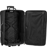 Elite Luggage Whitfield 5 Piece Softside Lightweight Rolling Luggage Set (Black)