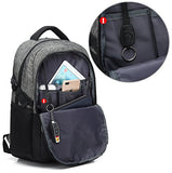 Scarleton Water Resistant Backpack H20410301 - Grey/Black