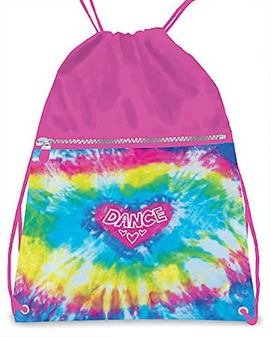 Love Tie Dye Drawstring Backpack #B559