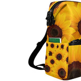 Colourlife Beautiful Sunflowers Stylish Casual Shoulder Backpacks Laptop School Bags Travel