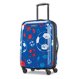 American Tourister Moonlight Spinner 21, Red/White/Blue