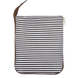 FakeFace Durable Waterproof Oxford Striped Travel Duffle Tote Carry On Duffel Bag for Women Men