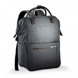 Briggs & Riley Kinzie Street, Framed Wide-Mouth Backpack, Grey