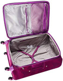 American Tourister Ilite Max Softside Spinner 25, Pink/Purple Stripes