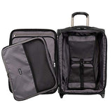 Travelpro Crew Versapack Max Carry-on Exp Rollaboard, Jet Black