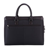 Banuce Mens Slim Waterproof Nylon 14" Laptop Messenger Bag Business Tote Briefcase Shoulder Attache