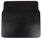 Duragadget Lightweight & Ultra-Portable Envelope-Style Pouch / Case In Black Synthetic Leather