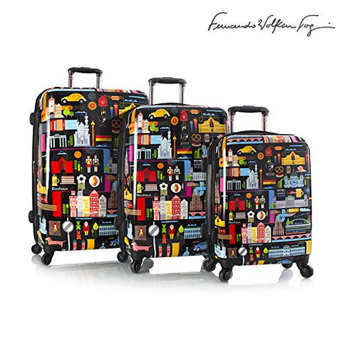 Fernando FVT by Heys Favourite Germany Spinner 3 piece Luggage Set 21",26",30"