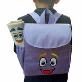 Dora Explorer Backpack Rescue Bag with Map,Pre-Kindergarten Backpack Purple WEN FEIYU