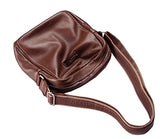 Saierlong New Mens Coffee Genuine Leather Briefcase Messenger Bags Business Handbags