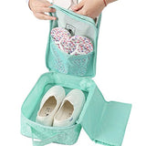 Damara Cute Multi-Purpose Sport Shoe Bag Travel Storage Organizer Case,Green