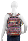 Sakroots Artist Circle Medium Backpack (One Size, Camel One World)