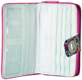 Vera Bradley RFID Turnlock Wallet, Signature Cotton, Wildflower Paisley