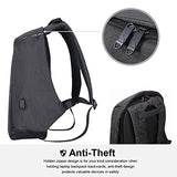 Yesurprise Laptop Backpack Travel Business Anti-Theft Lightweight For Men & Women With Removable