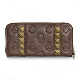 Loungefly Skull/Pyramids Wallet (Brown)