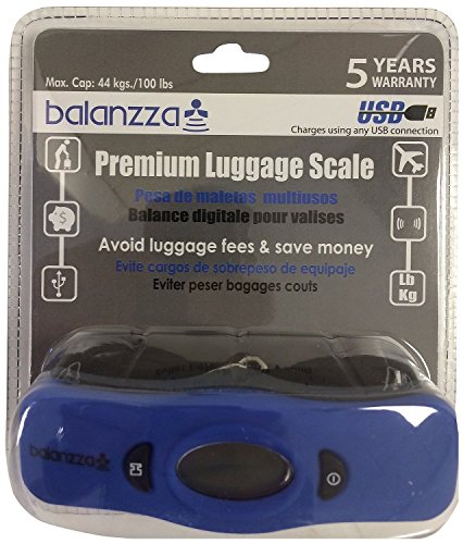 Balanzza USB Rechargeable Digital Luggage Scale