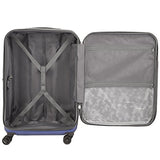 Delsey Luggage Shadow 3.0 Expand Hardside 21X25X29 Inches Luggage Set (Navy Blue)