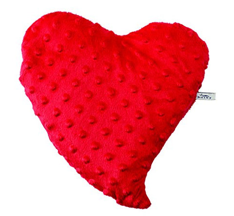 Bucky Heartwarmer, Soothing, Hot & Cold Therapy Pillow, All Natural Buckwheat Seed Filling, Extra