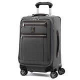 Travelpro Luggage Platinum Elite 20" Carry-On Expandable Business Spinner W/Usb Port, Vintage Grey