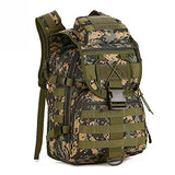 40L Tactical Daypack MOLLE Assault Backpack Pack Military Gear Rucksack Large Waterproof Bag