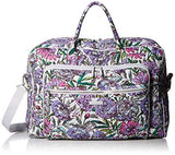 Vera Bradley Iconic Grand Weekender Travel Bag, Signature Cotton, Lavender Meadow