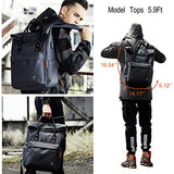 Tote Backpack Convertible with USB Charging Waterproof for School College Office Anti-Theft