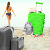 Packing Cubes Travel Set 7Pc 2 Large Cube Organizer Laundry Shoe & Toiletry Bag