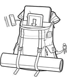 Burton Annex Pack Backpack True Black Triple Ripstop