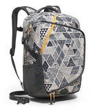 THE NORTH FACE HOT SHOT BACKPACK VINTAGE WHITE TRICKONOMETRY PRINT/RADIANT YELLOW