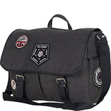 Ben Sherman Luggage "Patch-A-Bello Road" Military Distressed 15" Computer