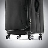 Samsonite Ascella X Softside Expandable Luggage with Spinner Wheels, Black, Carry-On 20-Inch