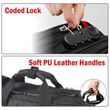 SANWA 15.6 inch Laptop Briefcase- Large Capacity Messenger Bag, Security Dial Lock, Expandable,