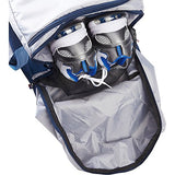 Sailorbags Silver Spinnaker Cruiser Duffel (Silver With Blue Trim)