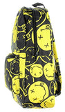 Nirvana Backpack Smiley Face Rock Band Music Logo
