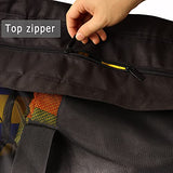 Ocim XXL Mesh Beach Bag, Extra Large Oversized Tote Bag with Zipper and Pockets