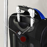 Lewis N. Clark TSA Approved Padlock & Bike Lock for Luggage + Travel, Set Your Combo w/30in Retractable Steel Cable, Red