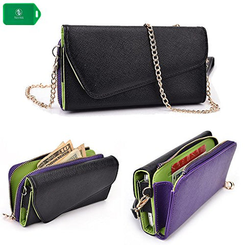 Cellphone Wallet Wristlet Case, New Holds Phone|Cards|Cash- Universal Fit For Blu Life 8 Xl|Blu