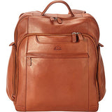 Mancini Leather Goods Columbian 15.6" Laptop Backpack with RFID Secure Pocket