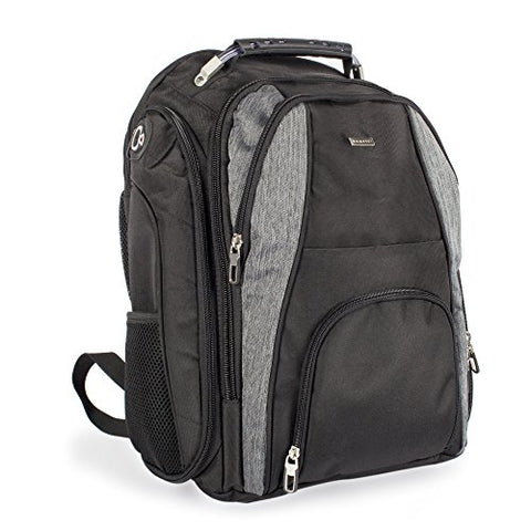 Bugatti Matt Business Backpack, Polyester, Black