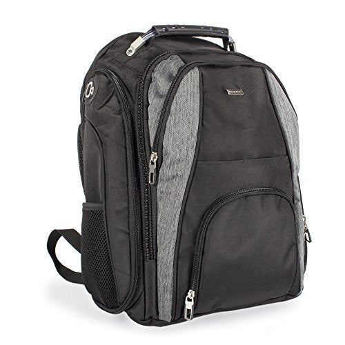 Bugatti Matt Business Backpack, Polyester, Black