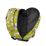 Stylish Japanese Paper Origami Backpack- Lightweight School College Travel Bags, ChunBB 16" x 11.5" x 8"