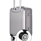 Replacement Luggage Wheels, 2 Pcs Durable Suitcase Wheels Swivel Luggage Mute Wheel with Screw for Repair Replacement