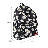 ABage 15.6 Inch Laptop Backpack Casual Travel Daypack Student Bookbag School Bag, Yellow