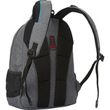 Swissgear Travel Gear 18.5" Backpack- Exclusive (Grey Heather/ Cyan Trophy)