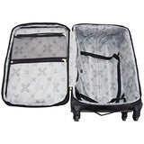 Aimee Kestenberg Women'S 24” Jacquard Python Printed Polyester Expandable 4-Wheel Checked