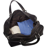 David King Vaquetta Leather Deluxe A Frame Duffel In Tan