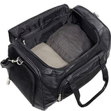 Amerileather APC Leather Duffel/Sports Bag,Black,US