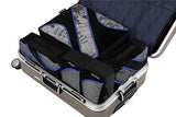 6 Set Packing Cubes,3 Various Sizes Travel Luggage Packing Organizers Black